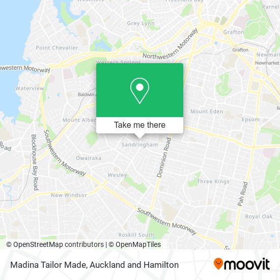 Madina Tailor Made map