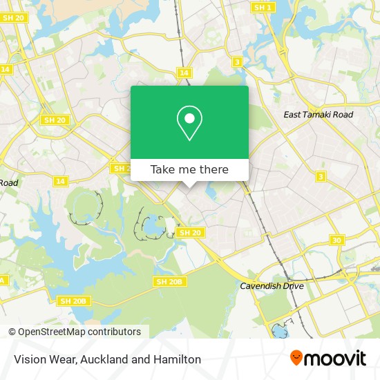 Vision Wear map