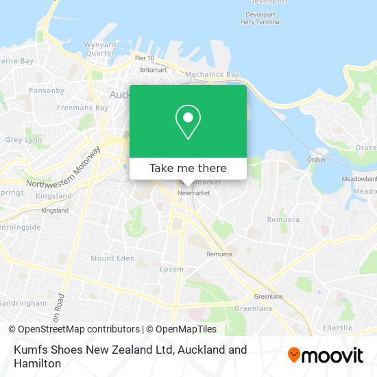 Kumfs Shoes New Zealand Ltd map