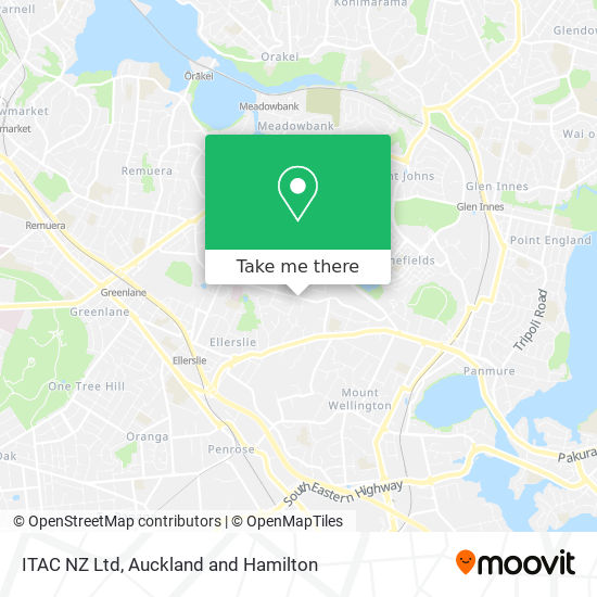 ITAC NZ Ltd map
