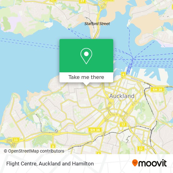 Flight Centre map