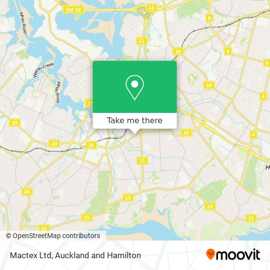 Mactex Ltd map