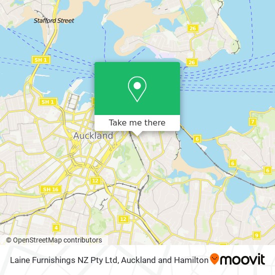 Laine Furnishings NZ Pty Ltd map