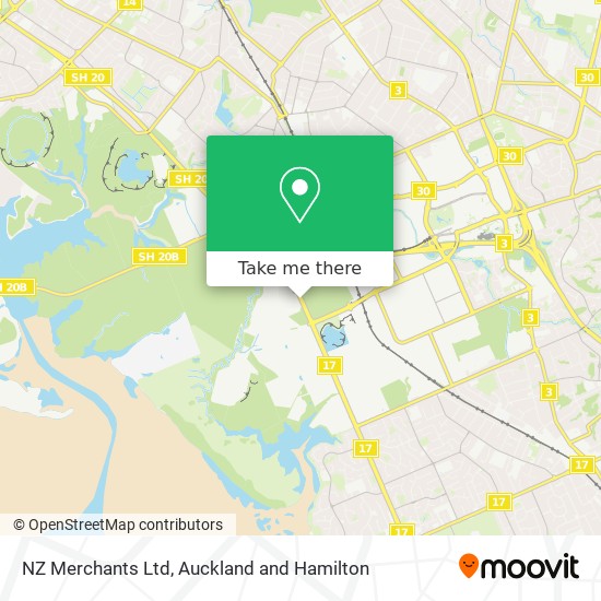 NZ Merchants Ltd map