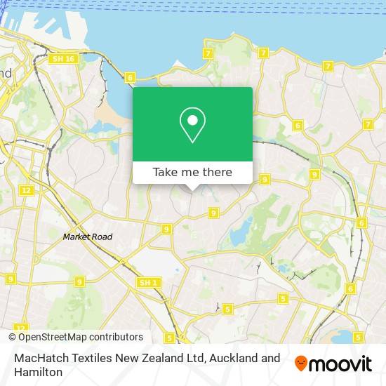 MacHatch Textiles New Zealand Ltd地图