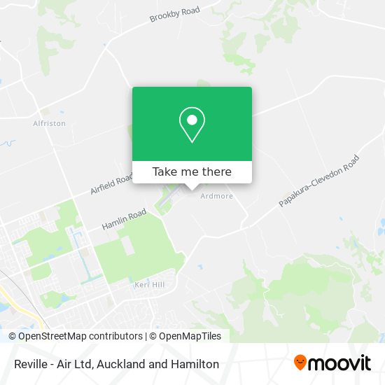 Reville - Air Ltd map