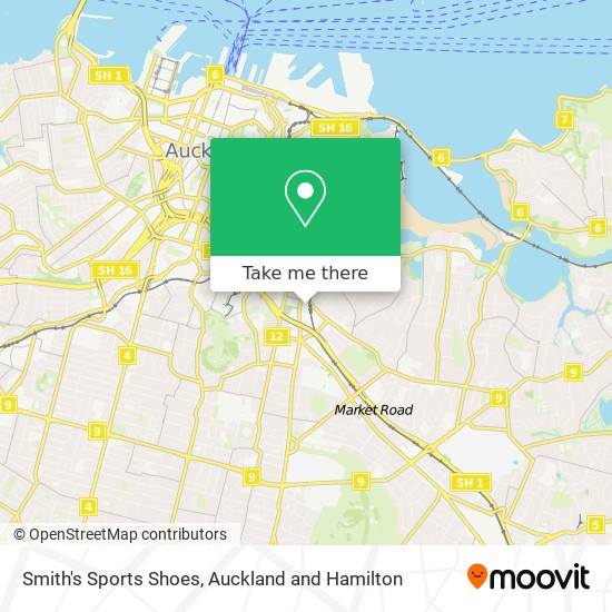 Smith's Sports Shoes map