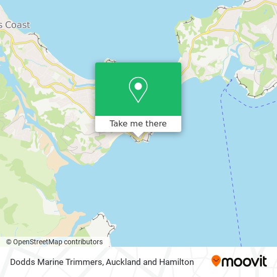 Dodds Marine Trimmers map