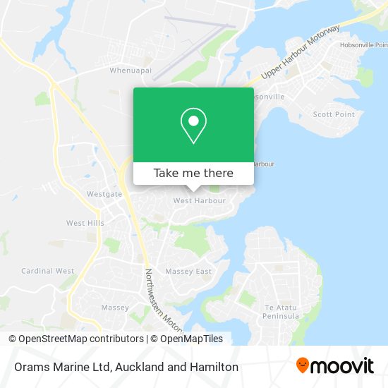 Orams Marine Ltd map