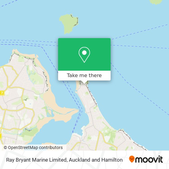 Ray Bryant Marine Limited map