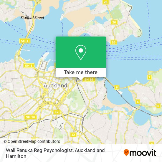 Wali Renuka Reg Psychologist map