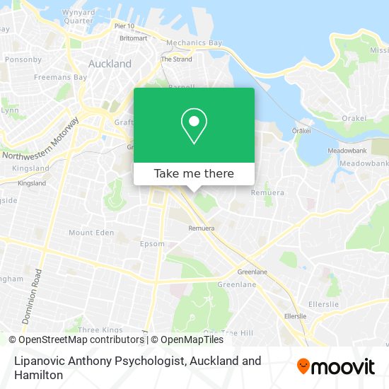 Lipanovic Anthony Psychologist map