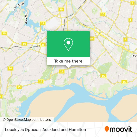 Localeyes Optician map