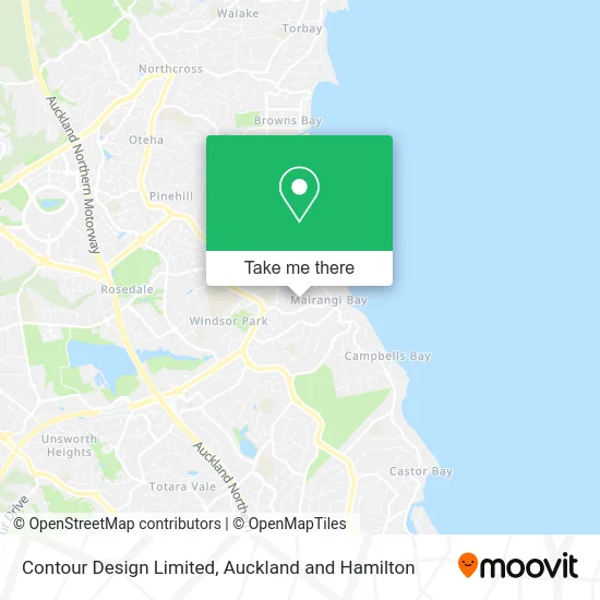 Contour Design Limited map