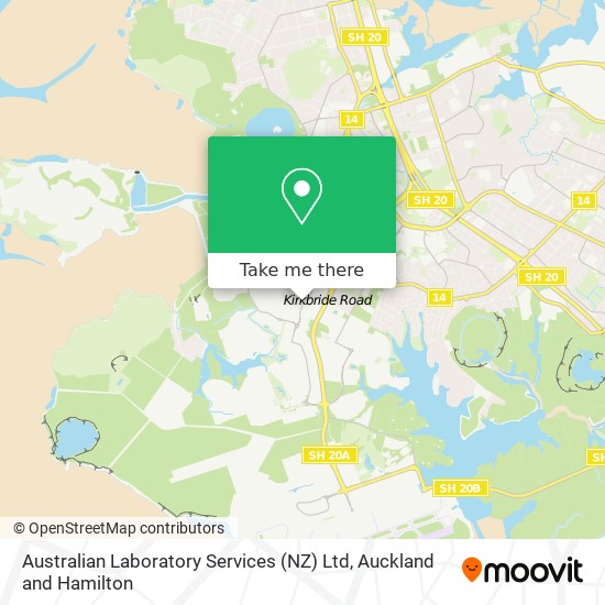 Australian Laboratory Services (NZ) Ltd map