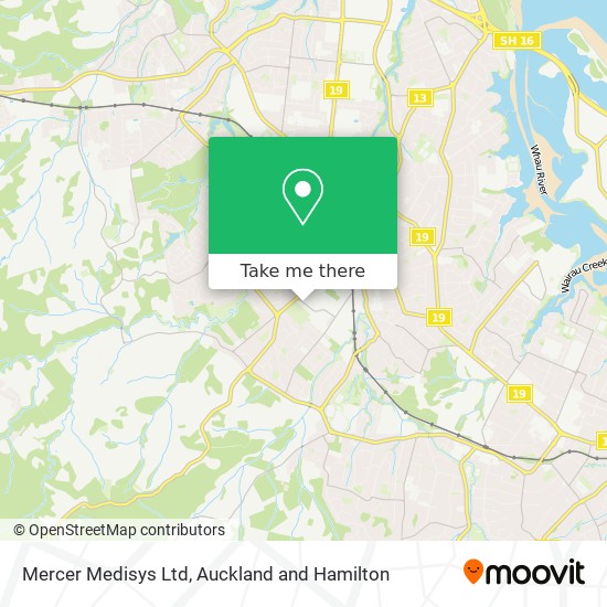 Mercer Medisys Ltd map