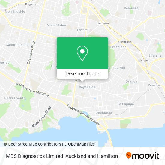 MDS Diagnostics Limited map