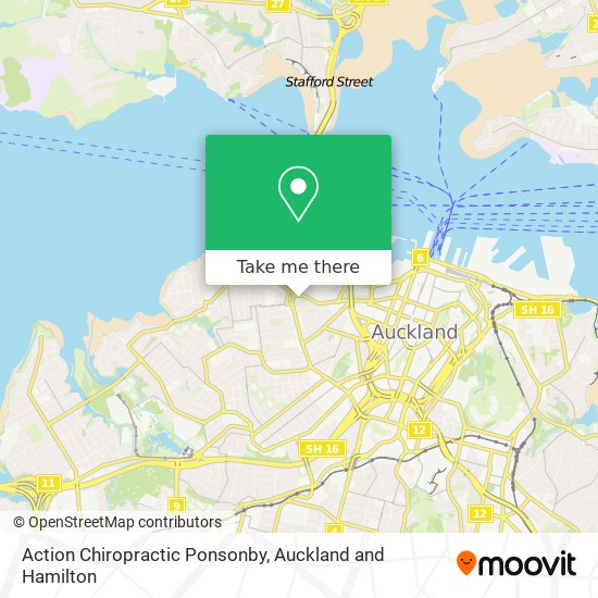 Action Chiropractic Ponsonby地图