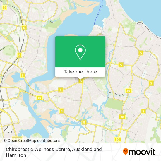 Chiropractic Wellness Centre map