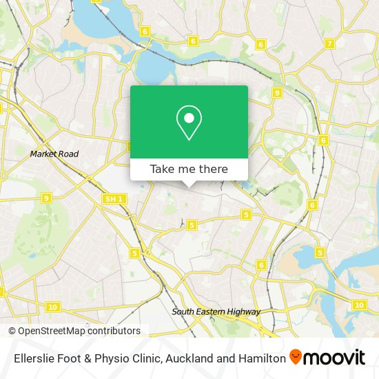 Ellerslie Foot & Physio Clinic map