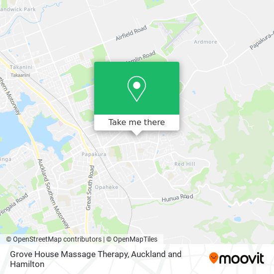 Grove House Massage Therapy地图