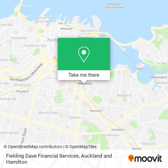 Fielding Dave Financial Services map