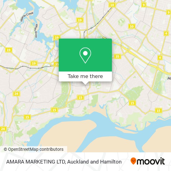 AMARA MARKETING LTD map