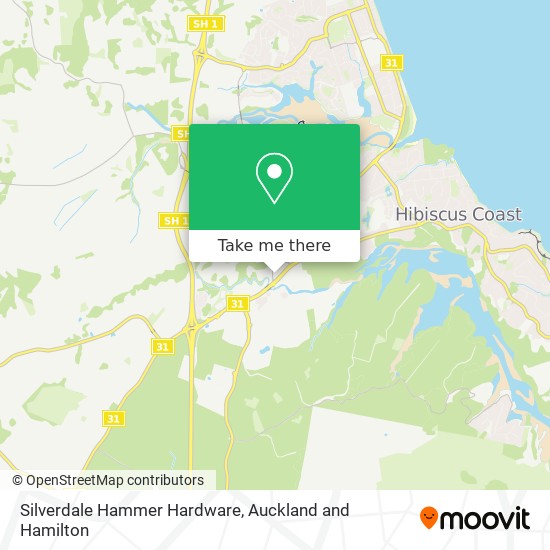 Silverdale Hammer Hardware地图