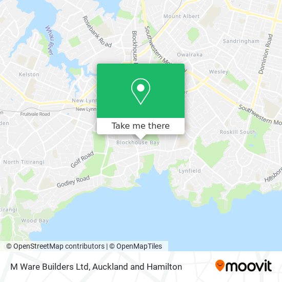 M Ware Builders Ltd map