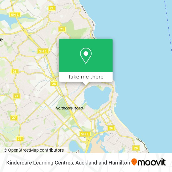 Kindercare Learning Centres map