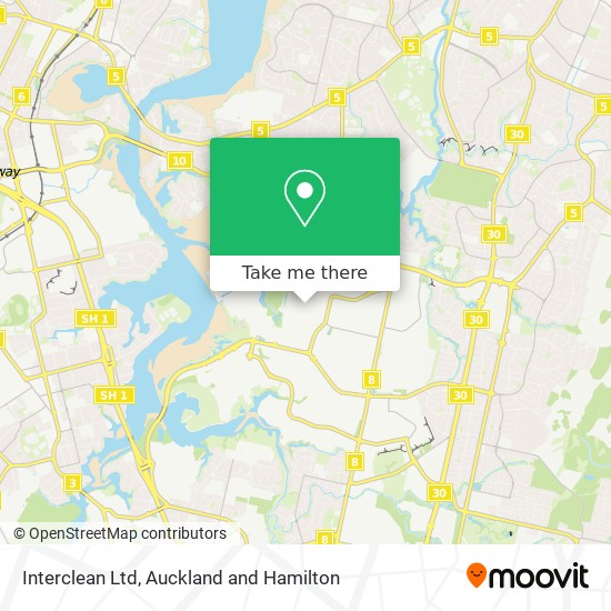 Interclean Ltd map