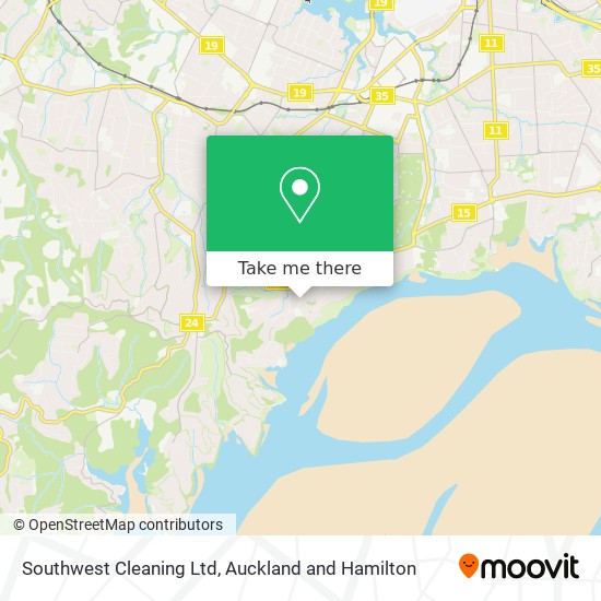 Southwest Cleaning Ltd map
