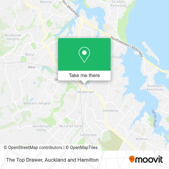 The Top Drawer map