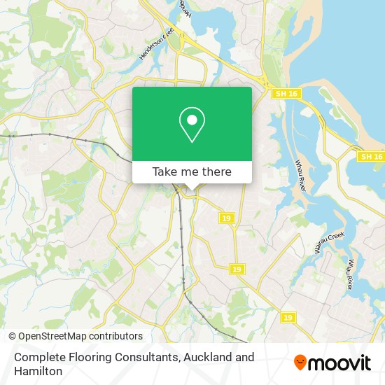 Complete Flooring Consultants map