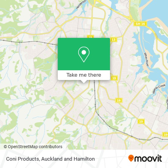 Coni Products map