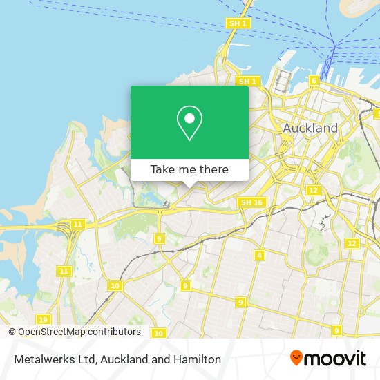 Metalwerks Ltd map