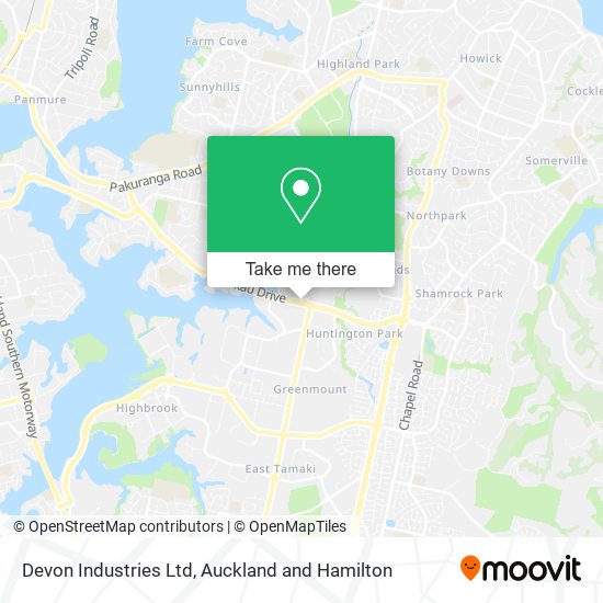 Devon Industries Ltd map