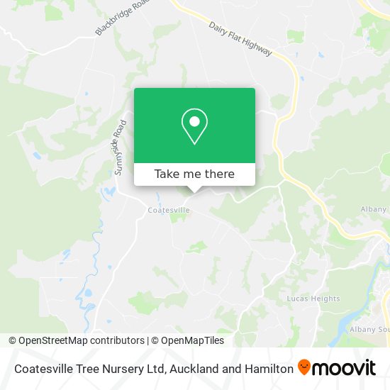 Coatesville Tree Nursery Ltd地图