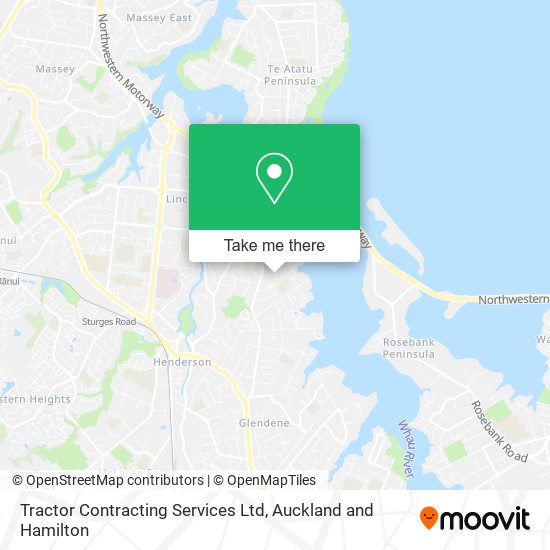 Tractor Contracting Services Ltd map