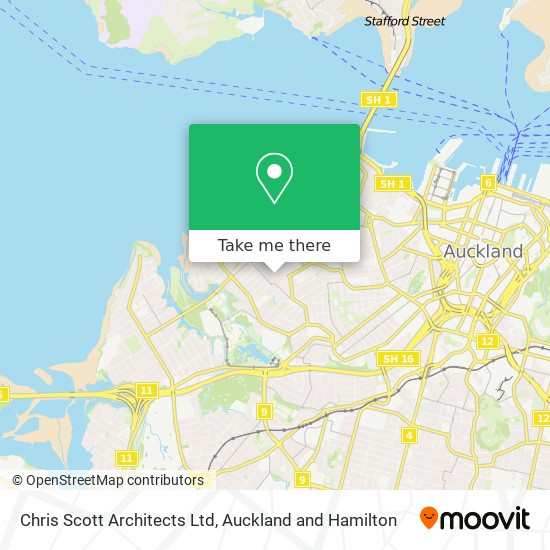 Chris Scott Architects Ltd map