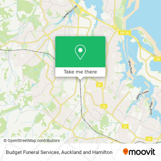 Budget Funeral Services map