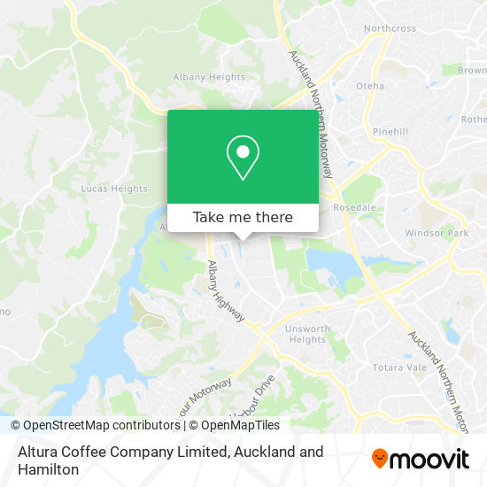 Altura Coffee Company Limited map