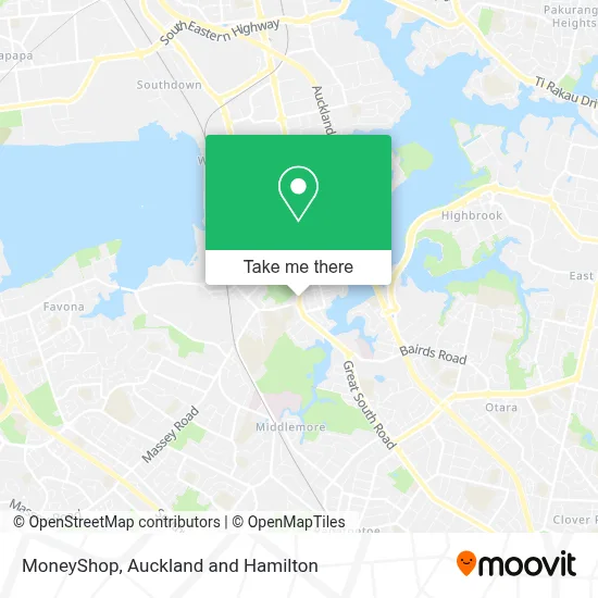 MoneyShop map