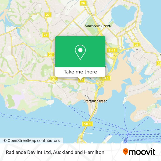 Radiance Dev Int Ltd map
