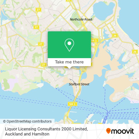 Liquor Licensing Consultants 2000 Limited map