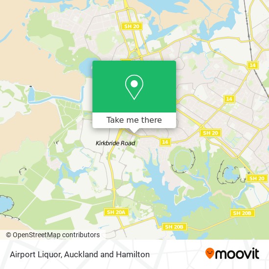 Airport Liquor map
