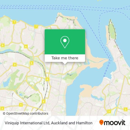 Viniquip International Ltd map