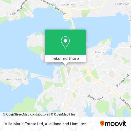 Villa Maria Estate Ltd map