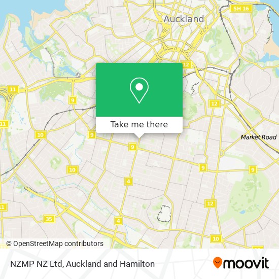 NZMP NZ Ltd map