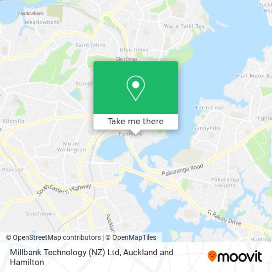 Millbank Technology (NZ) Ltd地图